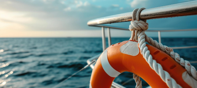 Sailing in the picturesque waters of Goa on a luxury yacht