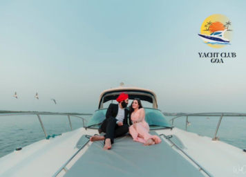 Luxury Yachting Experience for Pre-Wedding Photoshoots in Goa